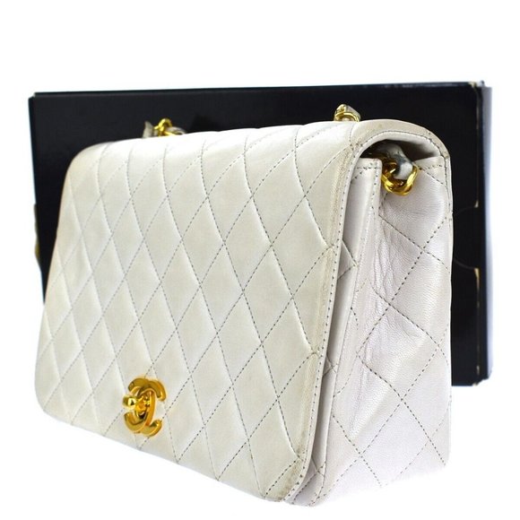 Authenticity Guarantee CHANEL CC Full Flap Matelasse 23 Chain Shoulder Bag Leath - Picture 3 of 11